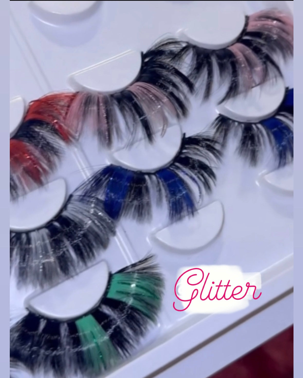 Glitter Color Lashes
