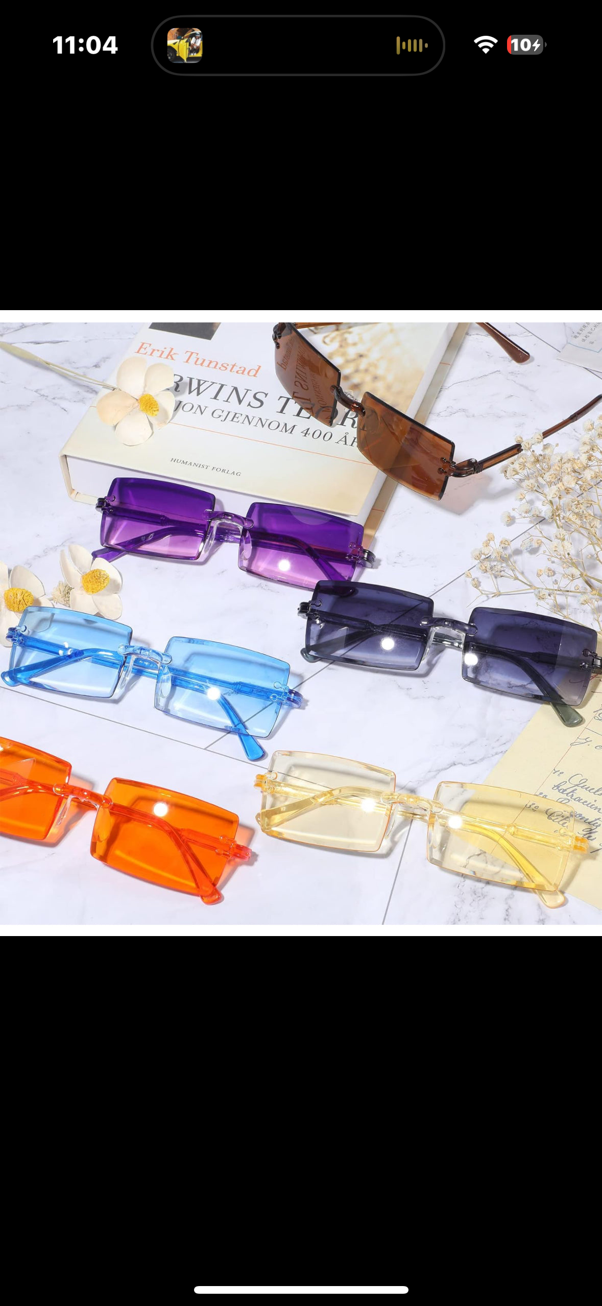 Rimless Sunglasses