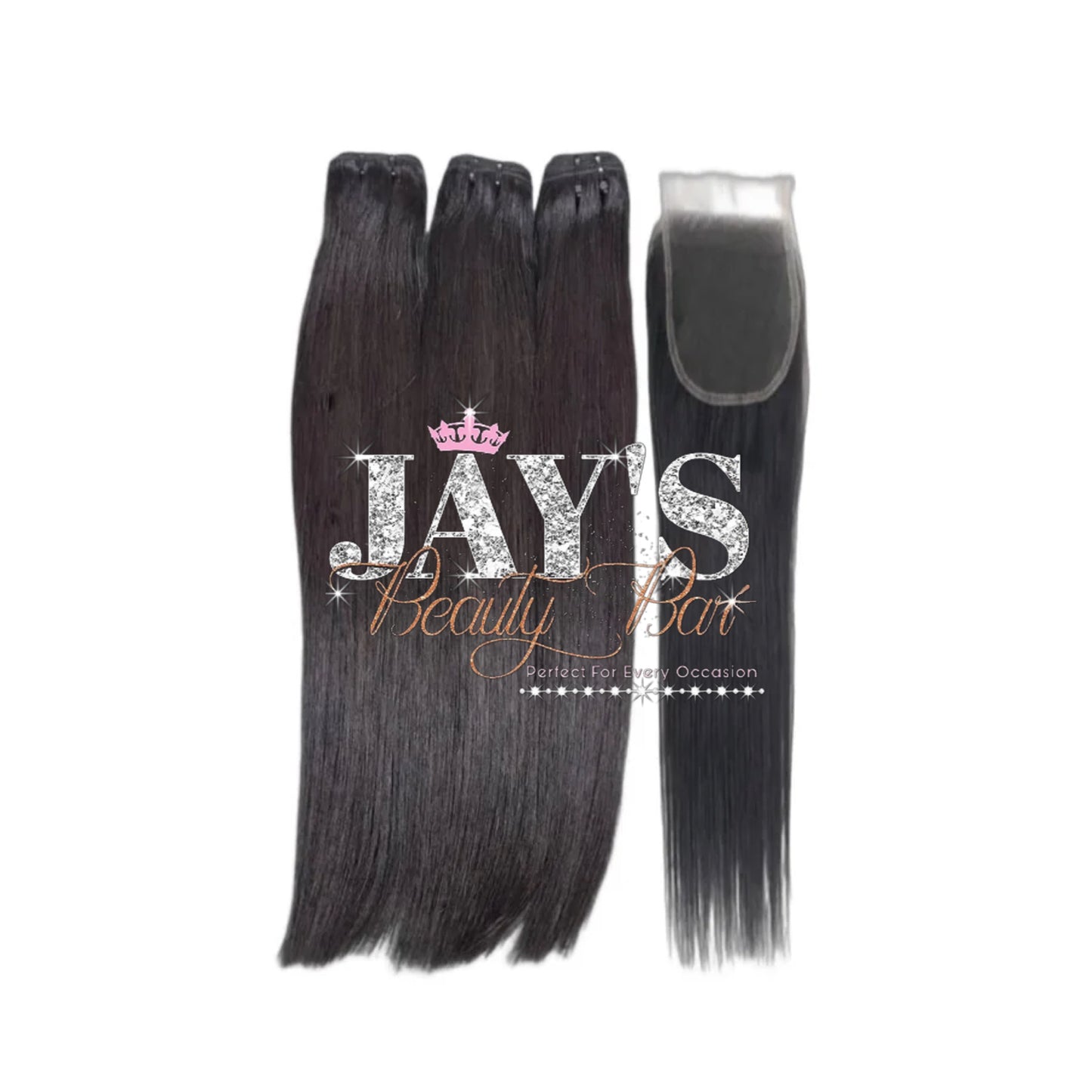 3 Raw Vietnamese Bundles+Closure
