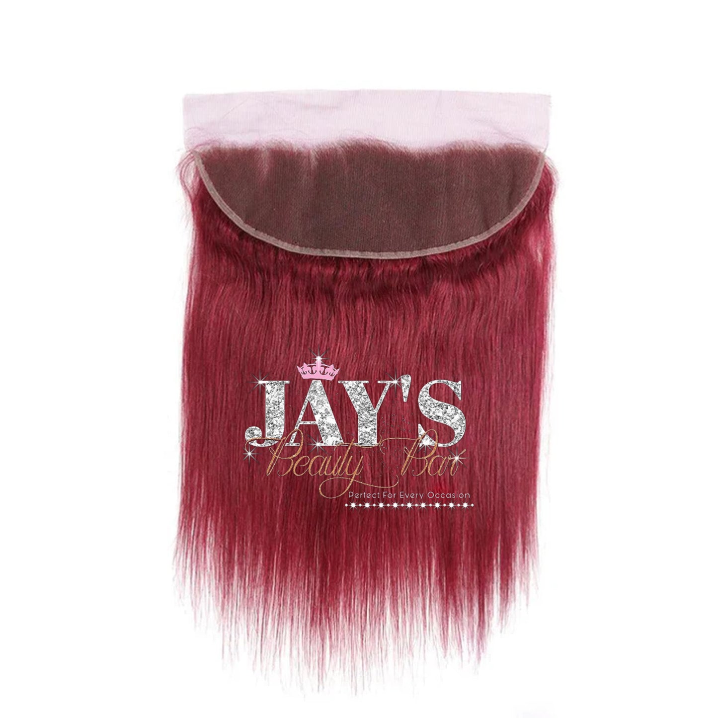 Burgundy Raw Vietnamese Closures/Frontals
